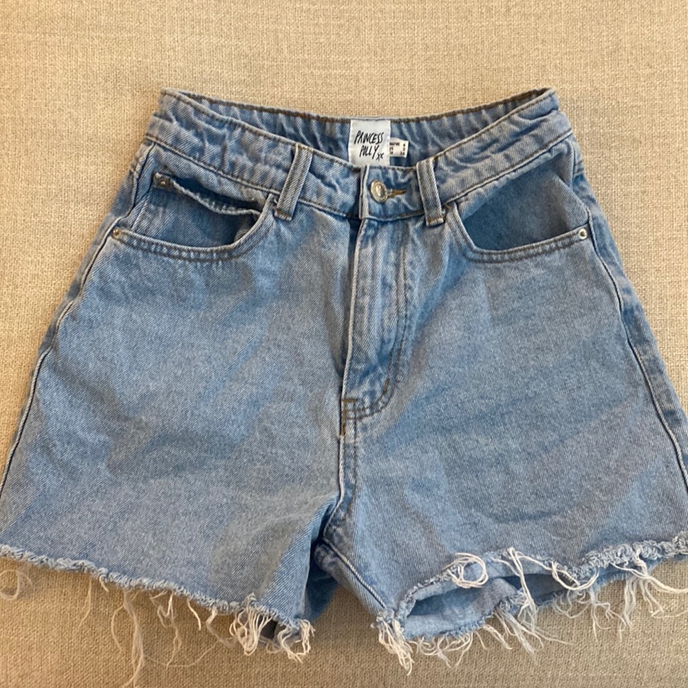 Princess Polly denim shorts